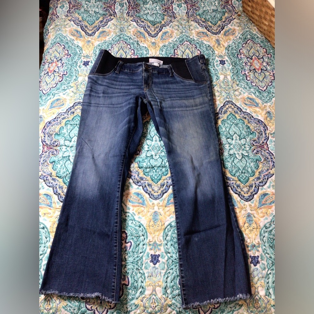 Isabel Maternity by Ingrid & Isabel Blue Boot Cut Jeans